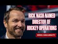 BREAKING NEWS: RICK NASH Named Blue Jackets Director of Hockey Operations! 👏👏👏  | Media Availability