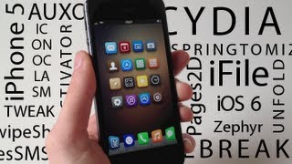 Présentation de mon iPhone 5 - Mes tweaks Cydia - STEVEN