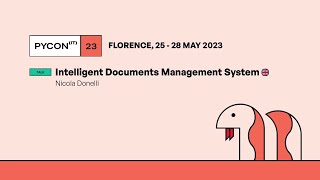 Intelligent Documents Management System - Nicola Donelli