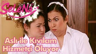 Aslı ile Kıvılcım hizmetçi oluyor