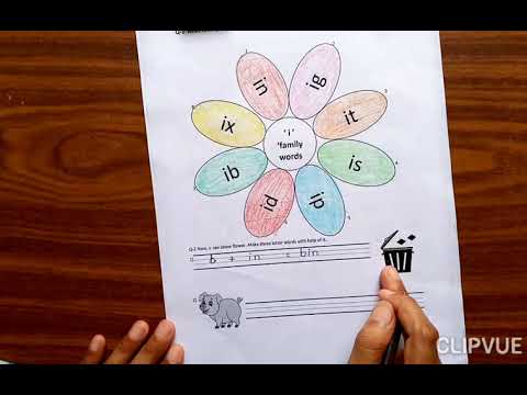 English Sr Kg Worksheet Youtube