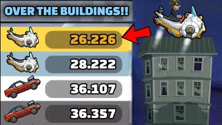 ✈️HOVERBIKE FLYING OVER THE BUILDINGS IN COMMUNITY SHOWCASE - Hill Climb Racing