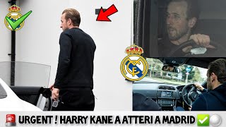 😱 Urgent !! Regarde Ça ! Harry Kane à atteri à Madrid Avec Son AGENT ! 🔥