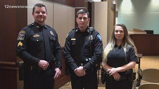 Vidor Police Department recognizes 3 officers in special ceremony for heroic actions