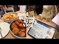 med school study vlog 🫁 | insanely busy and productive, first week of cardiorespiratory!