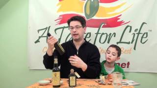 Spanish sherry wine vinegar and cheese tasting