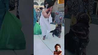 ایک بیٹے کا معذور ماں کو اٹھا کر حج ادا کرنے کا منظر  سبحان الله