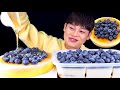 ASMR 대왕 블루베리 듬뿍올린 티라미수파티팩과 치즈케이크🧀 먹방~! Big Blueberry With Cheese Cake & Tiramisu Party Pack MuKBang!