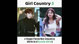 BTS Members Favorite Country Girls In The World! 😍😍