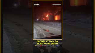 Russia-Ukraine War: Drones Attack on Russian Oil Depot | WION Shorts