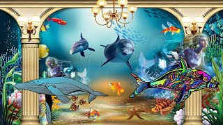 Whales and Dolphins Miracle Meditation Music, Sleep Music Healing Dolphins Whale