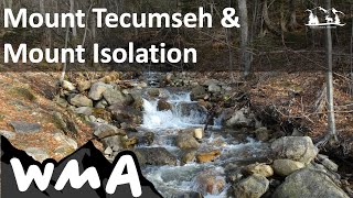 New Hampshire Mount Tecumseh 4,003' \u0026 Mount Isolation 4,003'.