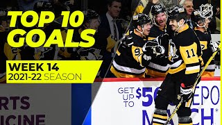 Top 10 Goals from Week 14 of the 2021-22 NHL Season