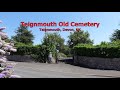 Old Cemetery, Teignmouth, Devon, UK. Exploring the memorials in the graveyard.