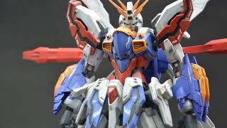 模比高 神高達 GK God Gundam painted build