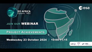 EO Africa ARIES Webinar Project Achievements