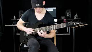 Shredding an Ibanez RG8 - Tramaine Jonathan