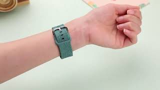 TOYOUTHS Fitbit Versa 4 Bands Boho Engraved for Women Men