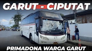 PRIMADONA WARGA GARUT PENAKLUK JALUR NAGREG 🔥 Trip Primajasa Garut - Ciputat