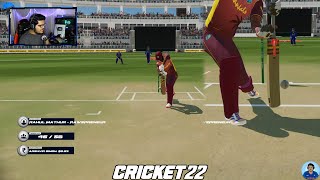 Do You Like Test Match Type Wickets? - Ft. Lord Shardul Thakur - Cricket 22 #Shorts - RahulRKGamer