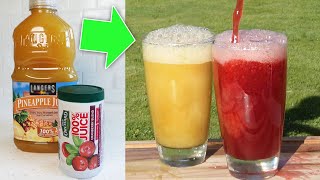 Transform ANY type of juice into a natural probiotic soda - Healthy option for pop-addicts & kids!