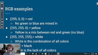 Processing Intro Lesson 2 Part 2- Adding color
