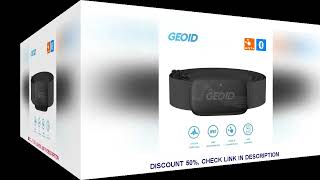 GEOID HS500 Monitor de frequência cardíaca Equipamento de fitness Ant Bluetooth Sensor de frequência