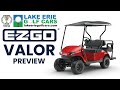 2023 E-Z-GO Valor Golf Car Preview