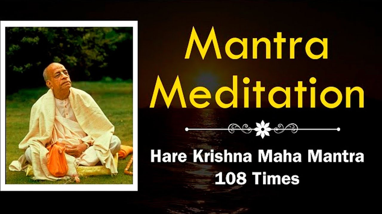 Hare Krishna Maha Mantra 108 Times 📿 16 Rounds Of Hare Krishna Hare Ram ...