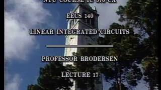 Analog Integrated Circuits (UC Berkeley) Lecture 26