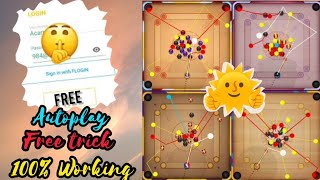 Free Autoplay😲 | How To Free Autoplay💯 | Carrom Pool Autoplay free Trick🔥🤩 @krishnakumargupta6497