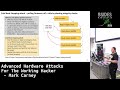 BSidesMCR 2018: Advanced Hardware Attacks For The Working Hacker by Mark Carney