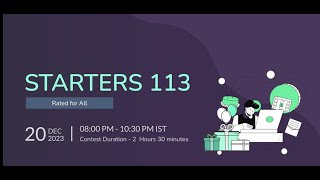 Maximum Score || Starters 113 Codechef Contest Solution with Explanation