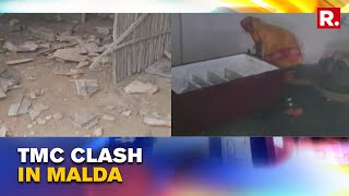 West Bengal News: 12 Houses Vandalised, Crude Bombs Hurled in Malda as Two TMC Factions Clash