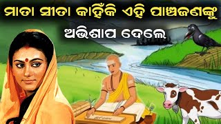 ମାତା ସୀତା କାହିଁକି ଏହି ପାଞ୍ଚଜଣଙ୍କୁ ଅଭିଶାପ ଦେଲେ || Real Story Of Ramayan