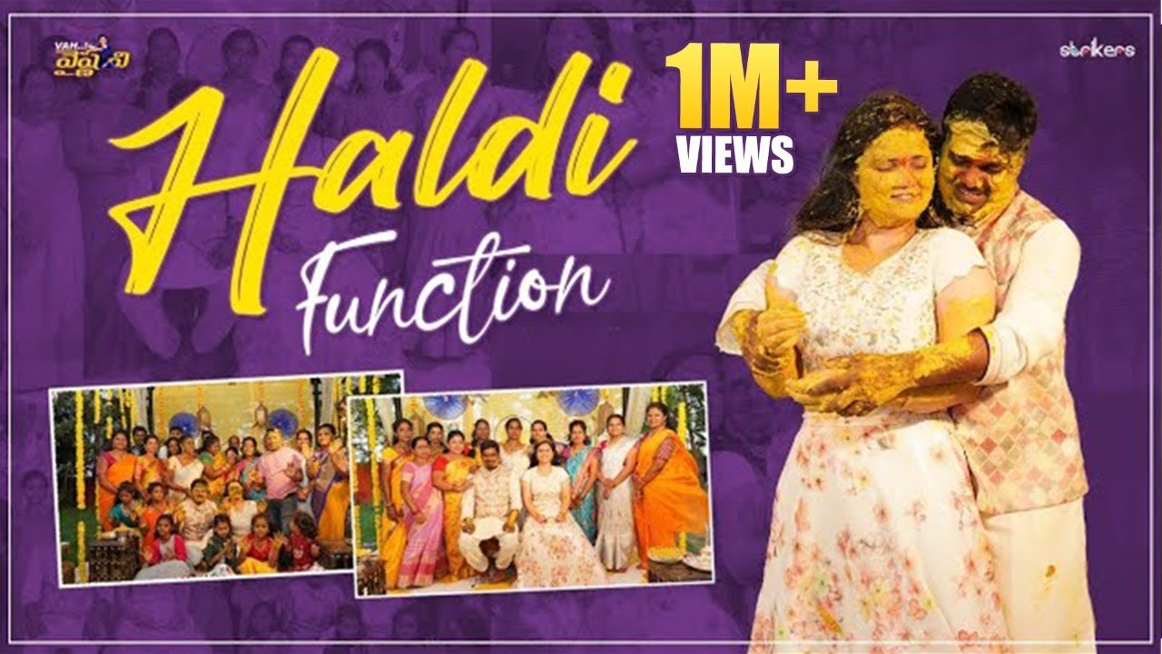 Haldi Function || Vah Vyshnavi || Vyshnavi Vlogs || Strikers