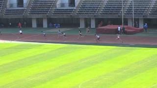 2013年熊本県選手権　男子4x100予選1組