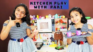 Kitchen play with Pari | Part -10 #learnwithpriyanshi #learnwithpari