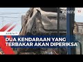 Cari Sebab Kebakaran Depo Pertamina, Dua Bangkai Kendaraan yang Terbakar Diperiksa