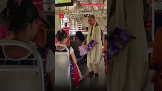Watch: Elderly Woman Sells Chocolates On A Train