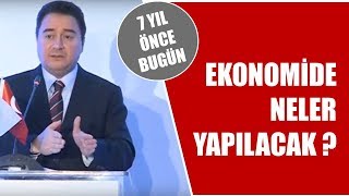 Ali Babacan - Ekonomi'de Neler Yapılacak? [7 YIL ÖNCE BUGÜN]