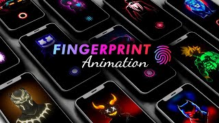 Fingerprint Animation Live Wallpaper