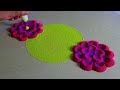 #1653 Satisfying video | Sand art | Navratri rangoli designs | Diwali rangoli design