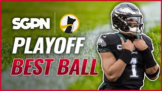 Playoff Best Ball Draft 5.0 - Sports Gambling Podcast - Best Ball - Underdog Fantasy