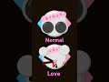 Normal and Love #duet #emojicat #emoji