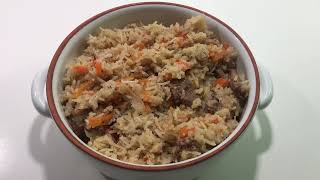 Beef Plov | Beef Rice Pilaf | Homemade | Ukrainian Version