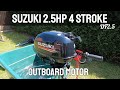 Suzuki 2.5hp 4 Stroke Outboard Motor DF2.5