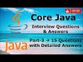 #3 - Core Java Interview Questions & Answers Part-3 [MOST ASKED] | Tricky Java Questions | 3-5 Years