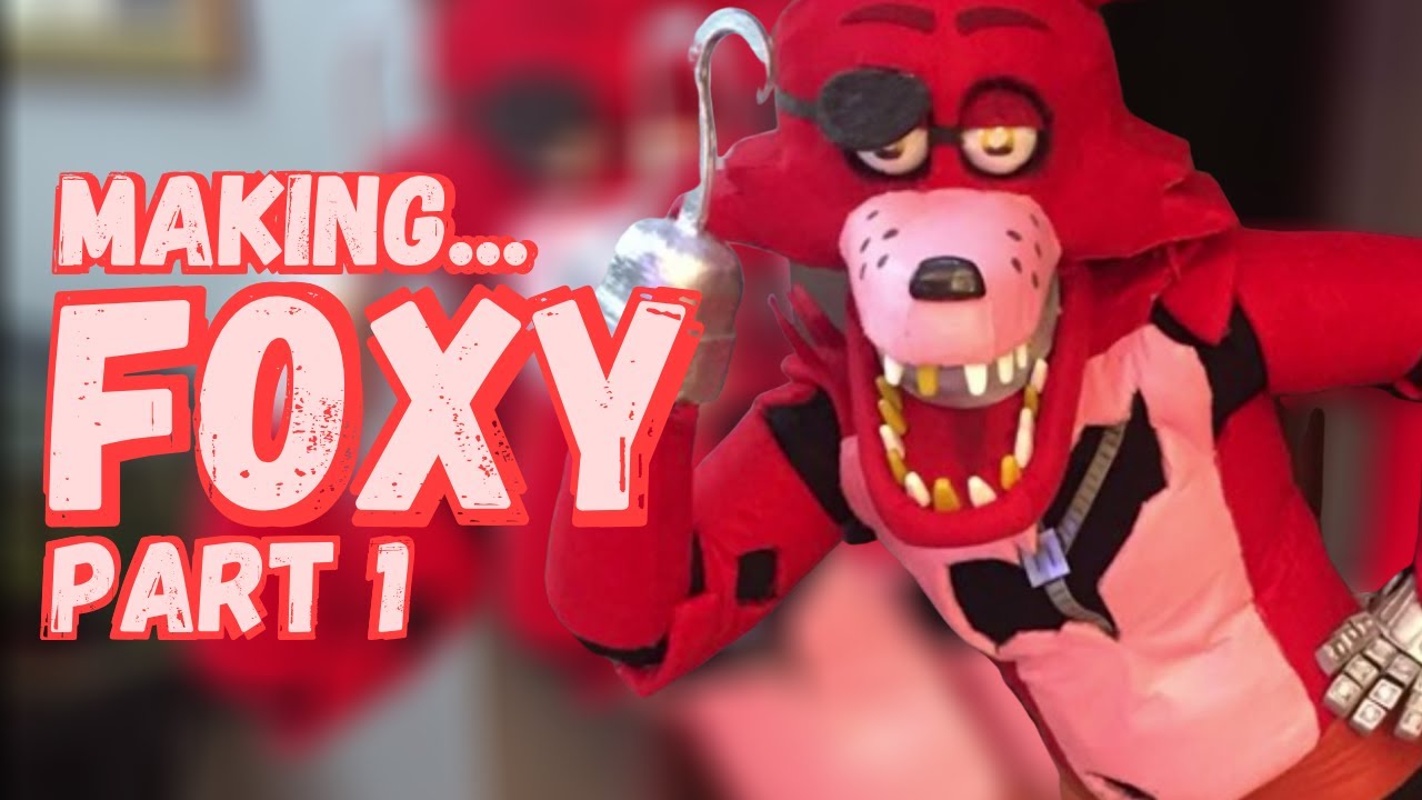 Fnaf Foxy Costume Tutorial