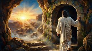 4K Easter Resurrection of Jesus Christ Oil Painting|Christian Frame TV Art Risen Christ Screensaver